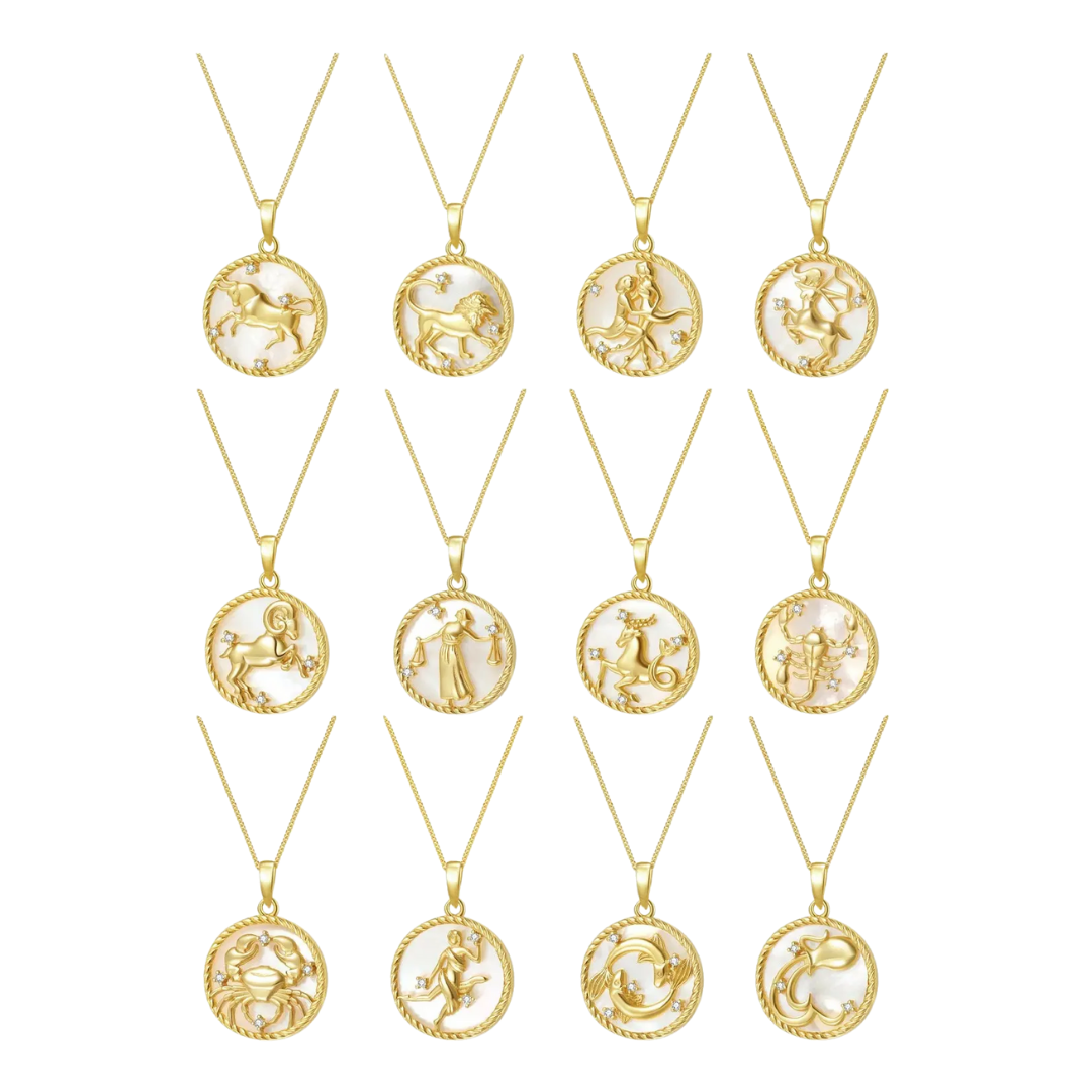 Zodiac Constellation Necklace Collection