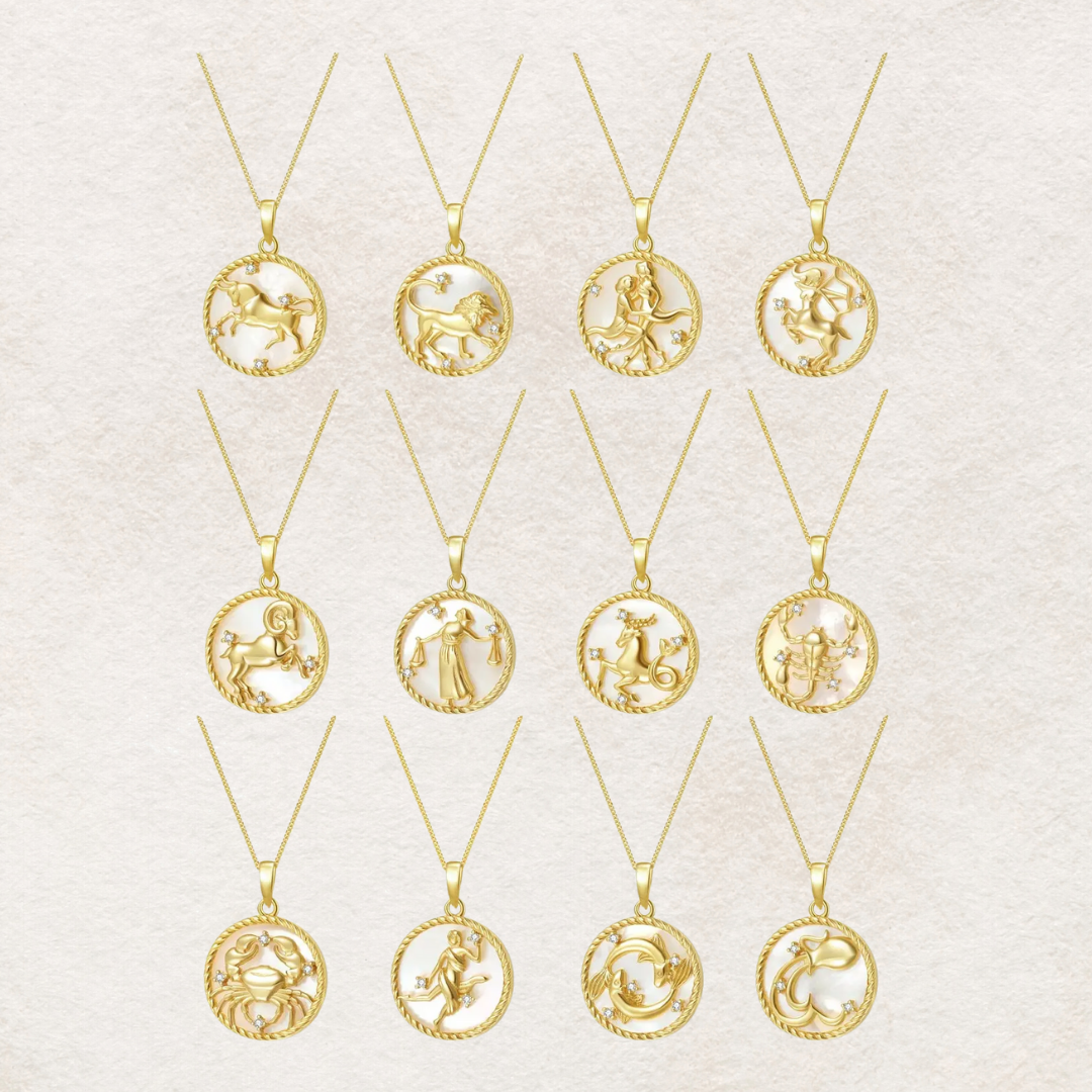 Zodiac Constellation Necklace Collection