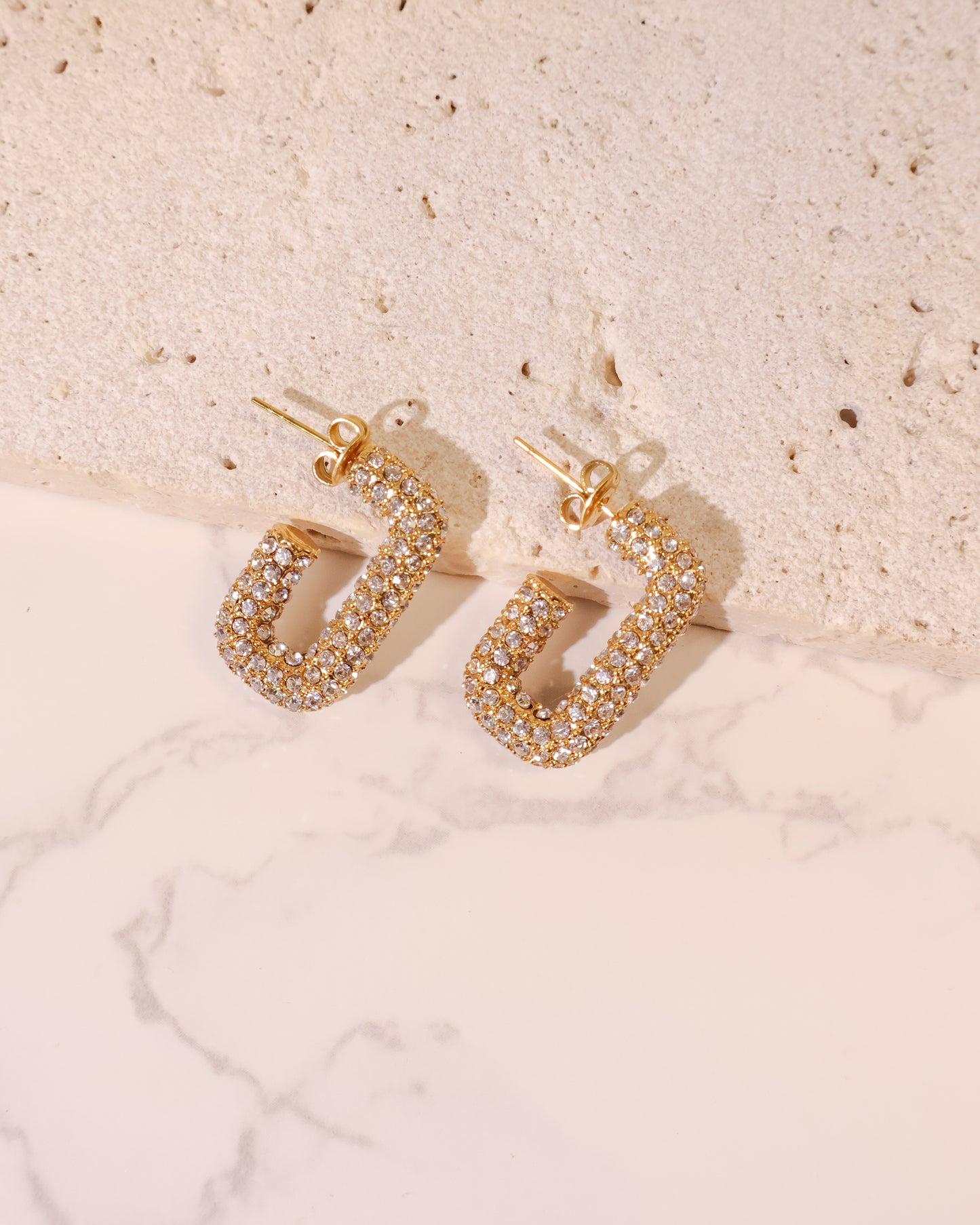 Crystal Frame Studs