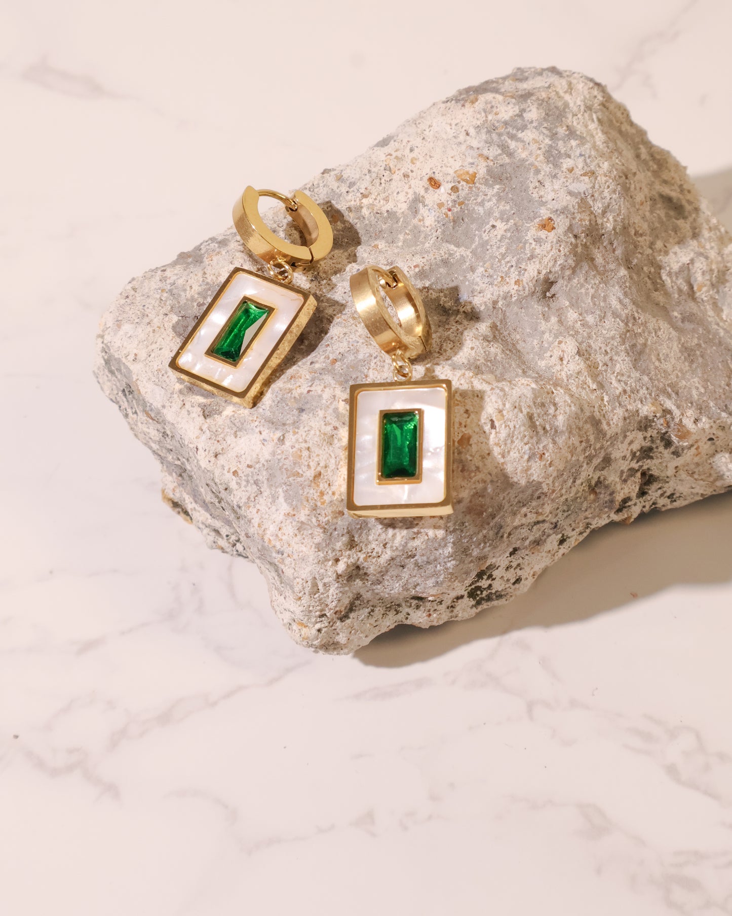 The Emerald Door Earrings