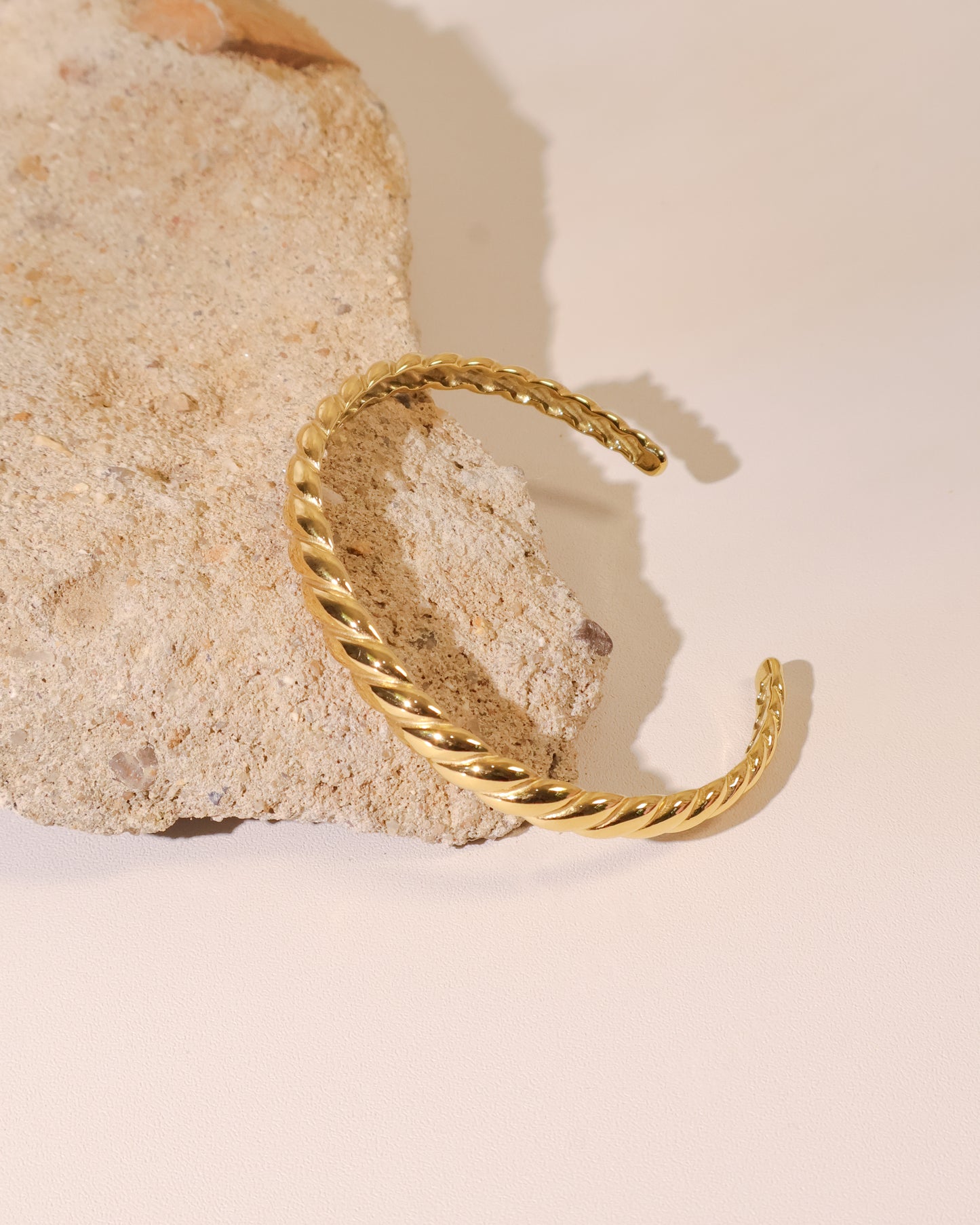 Golden Memoir Bangle
