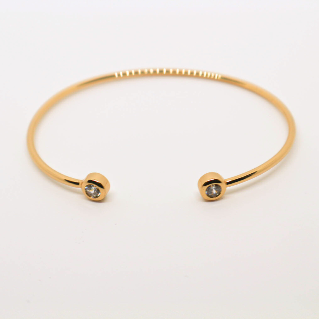 White Sparkle Cuff