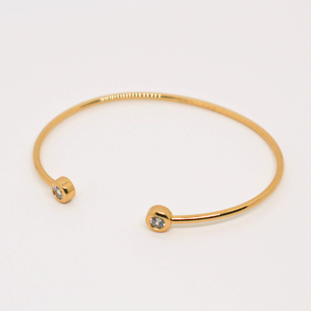 White Sparkle Cuff