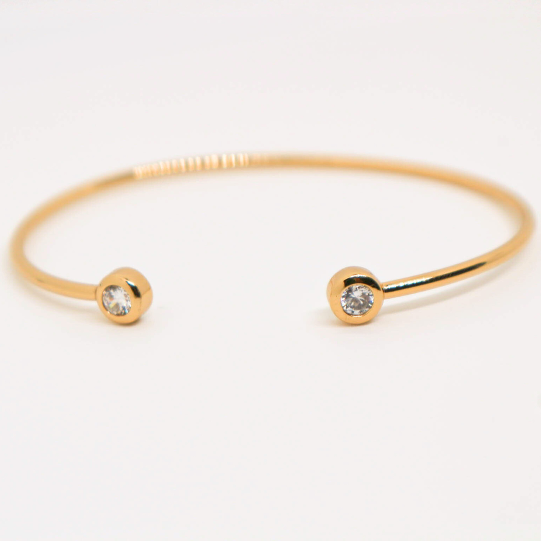 White Sparkle Cuff