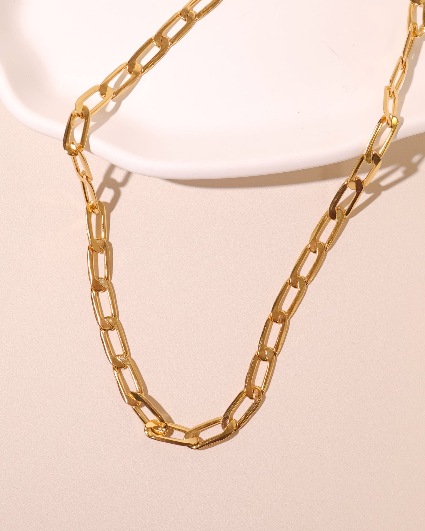 Chunky Gold Chain Necklace