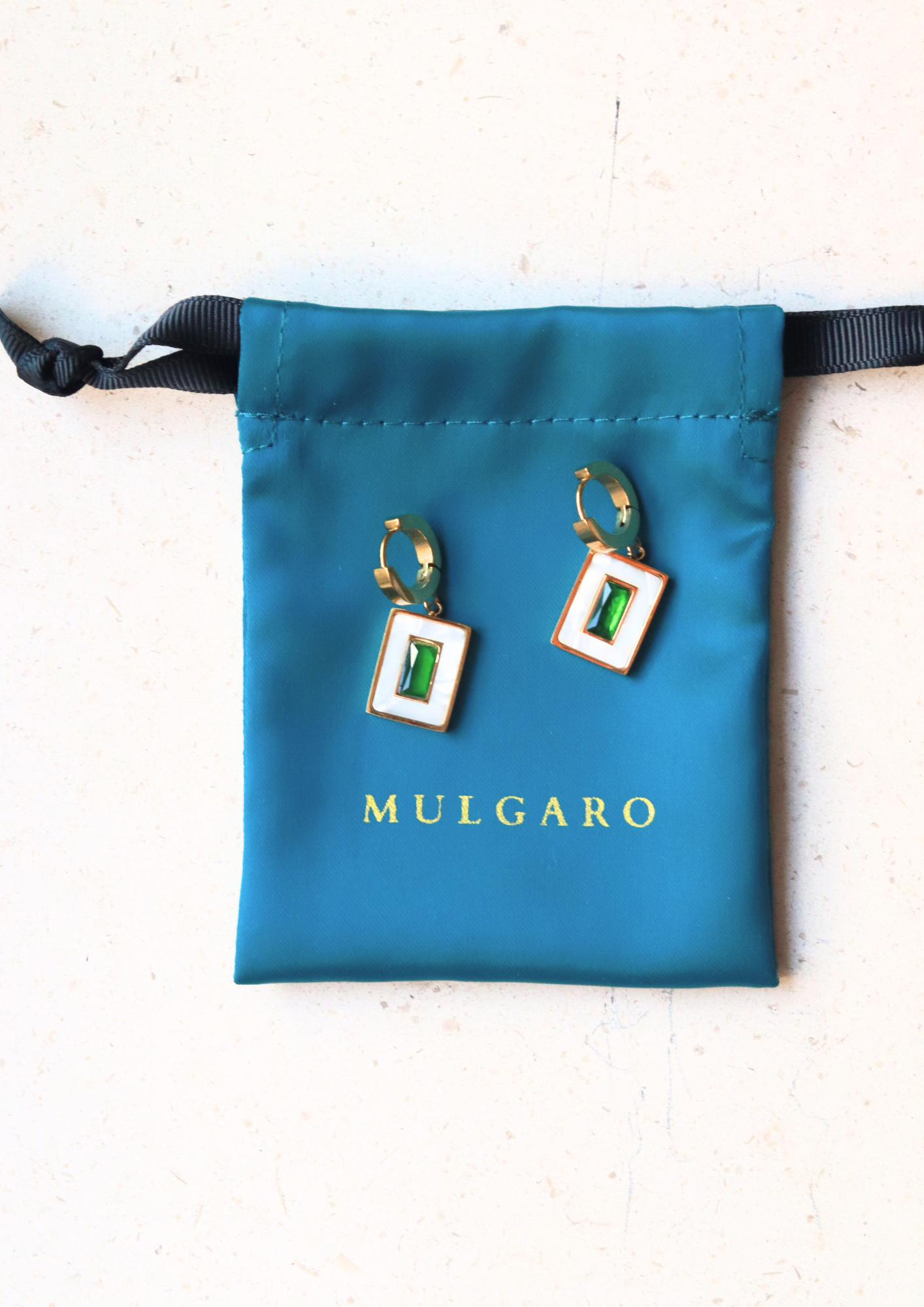 The Emerald Door Earrings