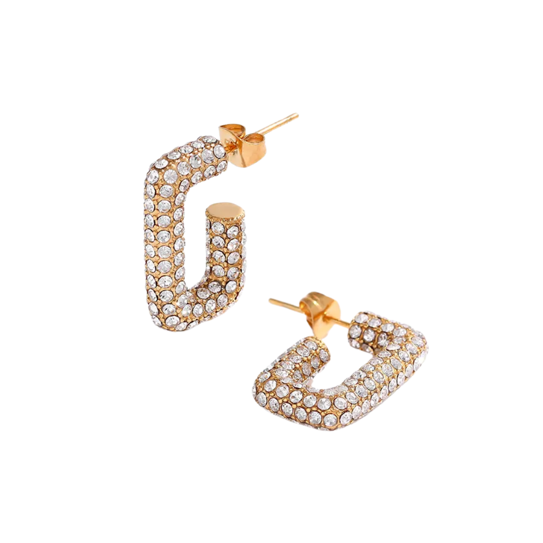 Crystal Frame Studs