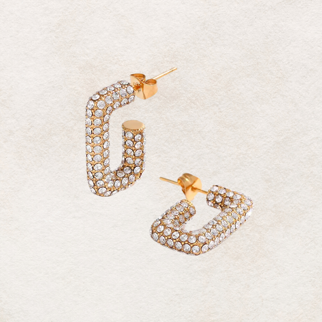 Crystal Frame Studs