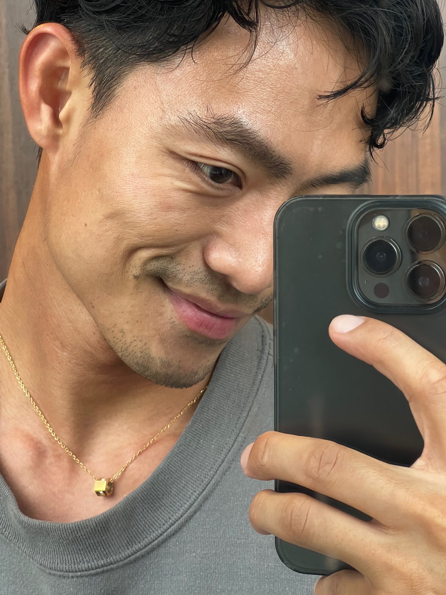 The Golden Honeycomb Necklace