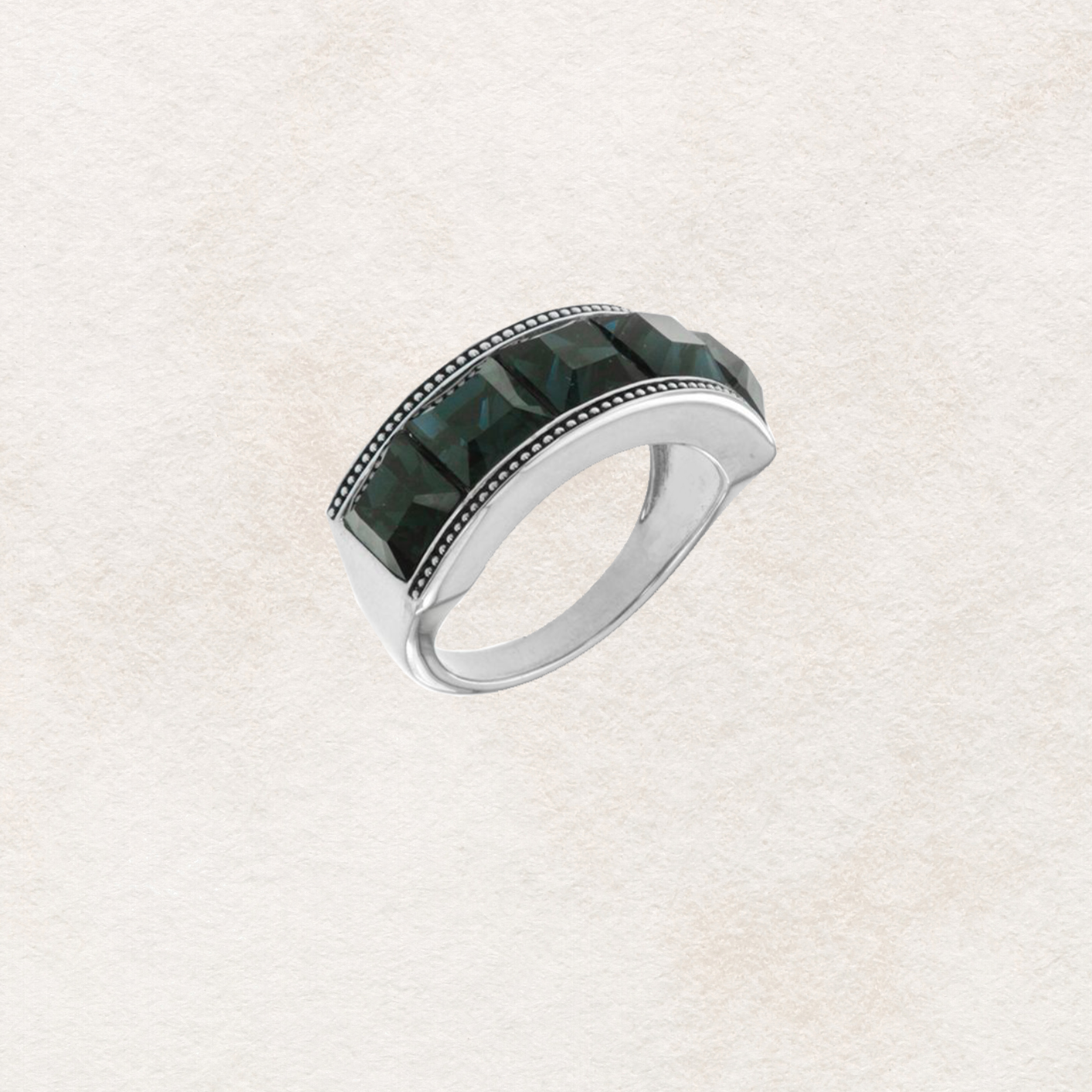 Smoky Elegance Ring