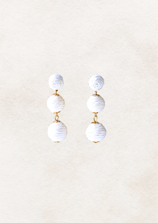 Bubbles of Prosper Earrings Swan