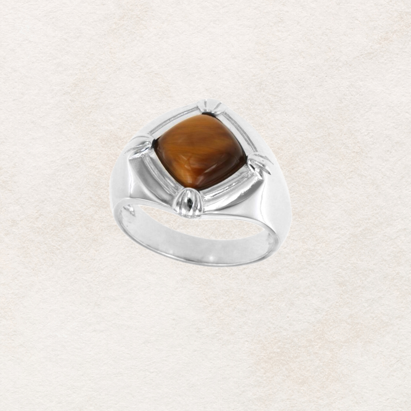 Tiger’s Eye Majesty Ring