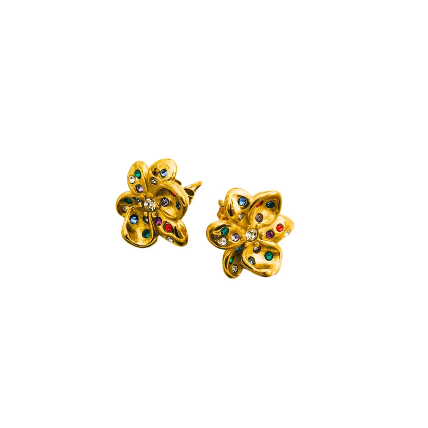 Iris Bloom Earrings