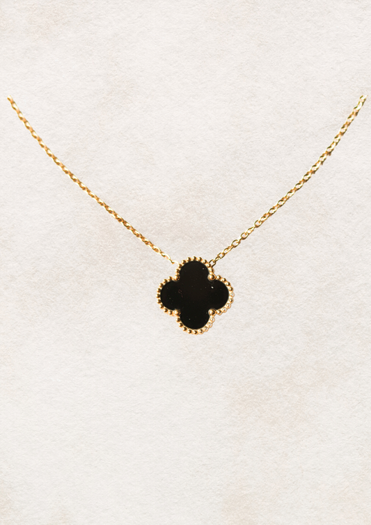 Black Clover Necklace