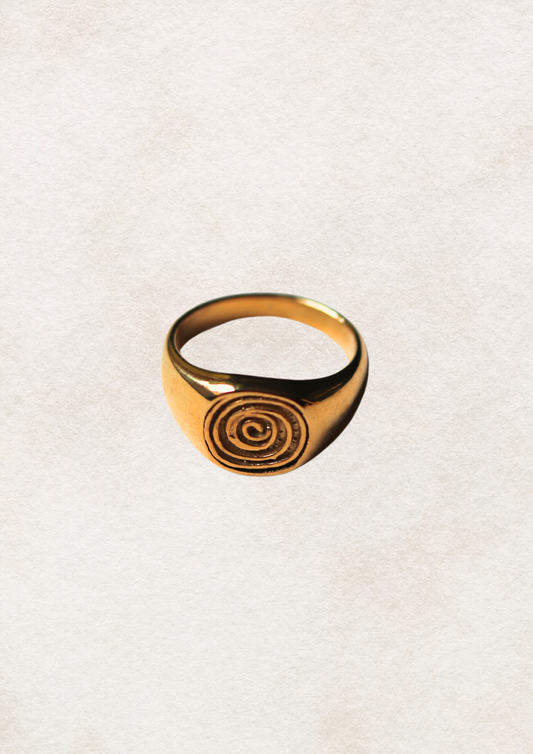 Golden Crest Ring