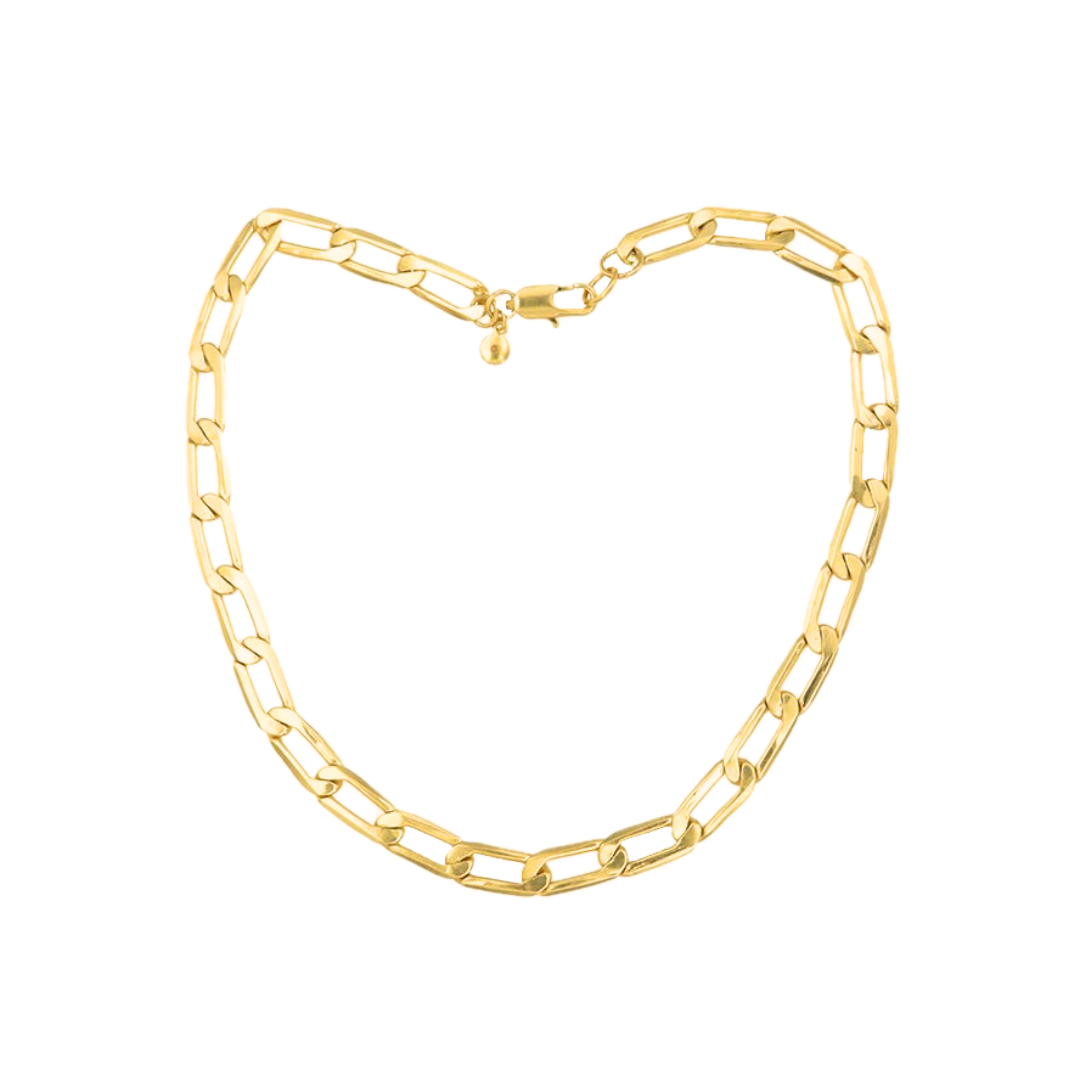 Chunky Gold Chain Necklace