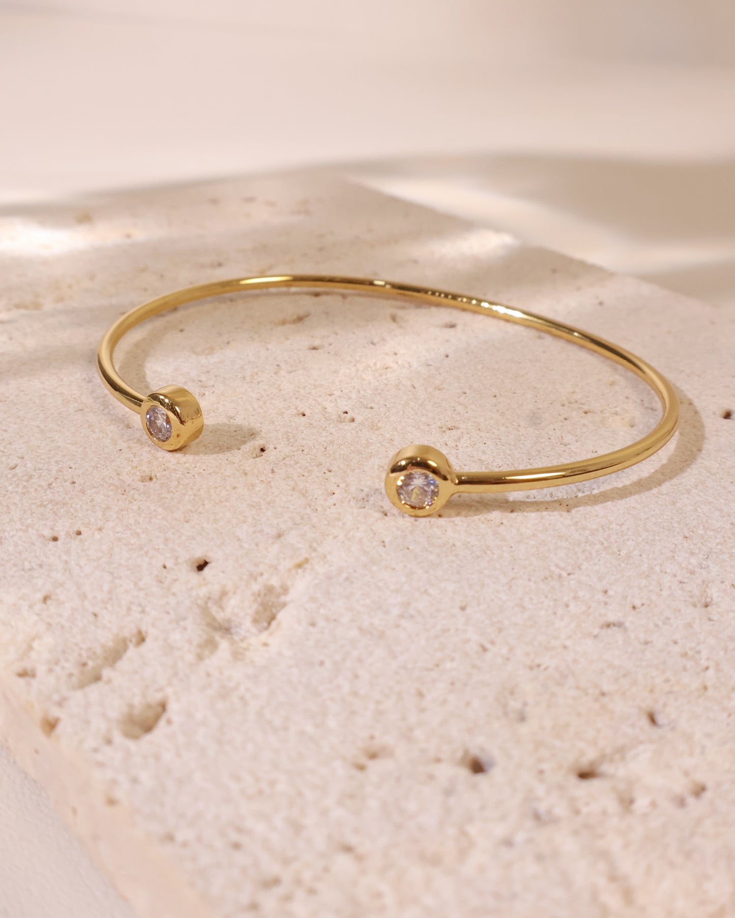 White Sparkle Cuff