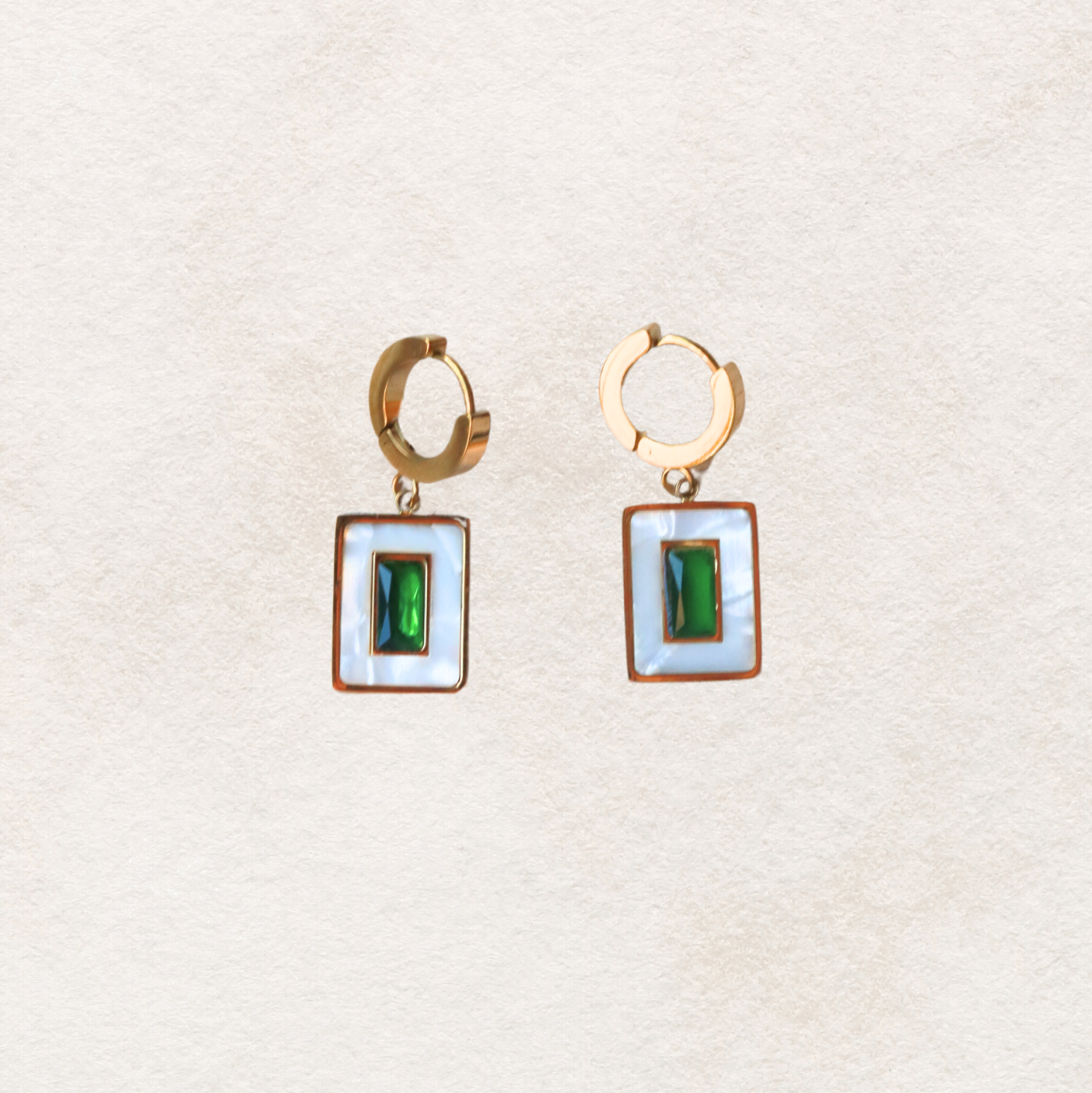 The Emerald Door Earrings