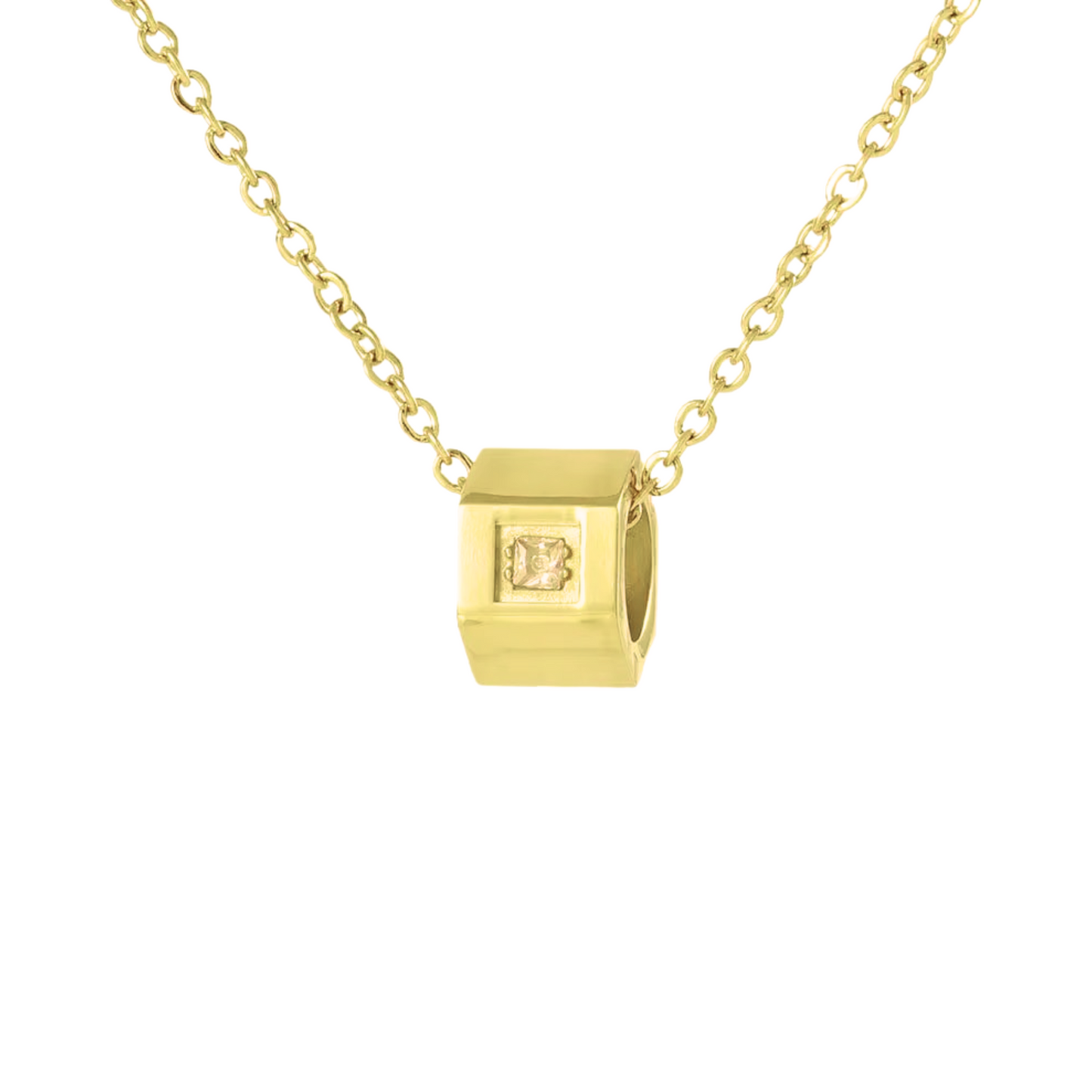 The Golden Honeycomb Necklace