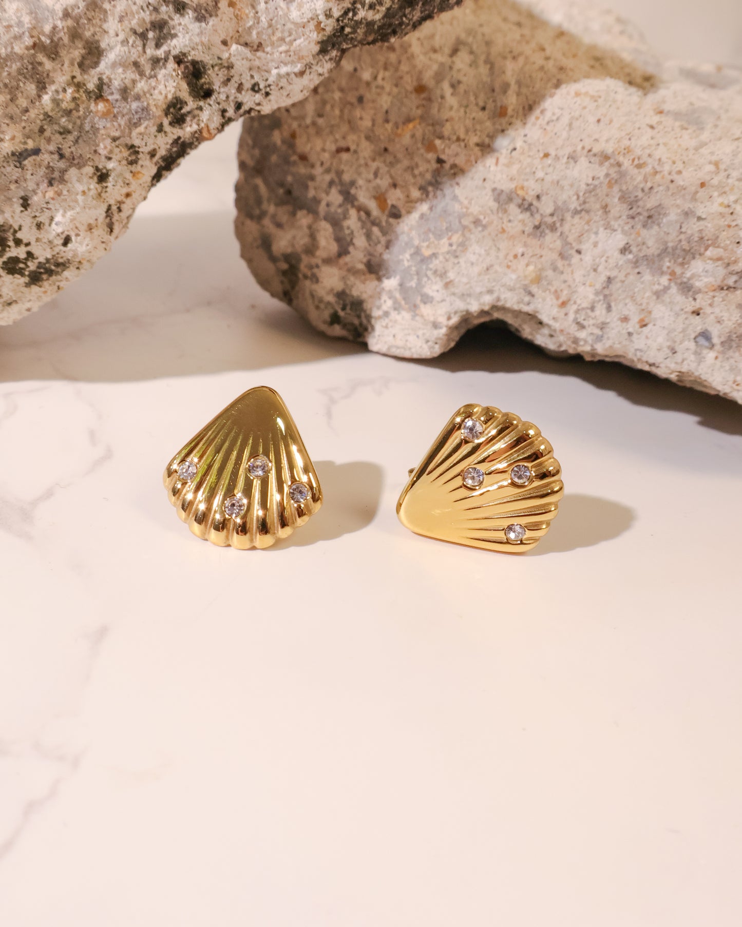 Radiant Shell Studs