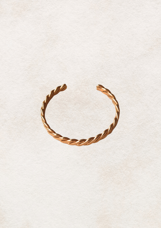 Golden Memoir Bangle