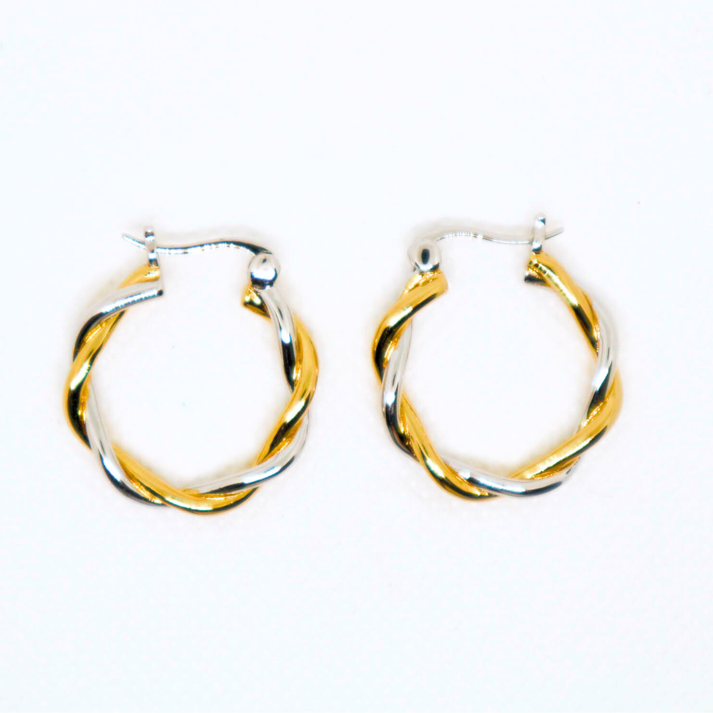 Golden Mirage Hoops