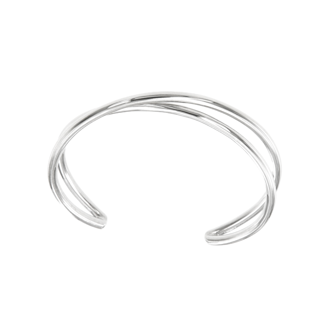 Champagne Silver Cuff