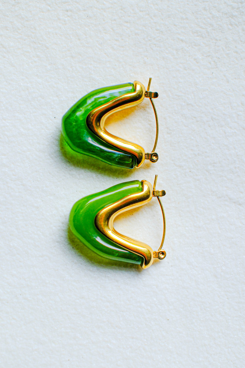 Green Earring