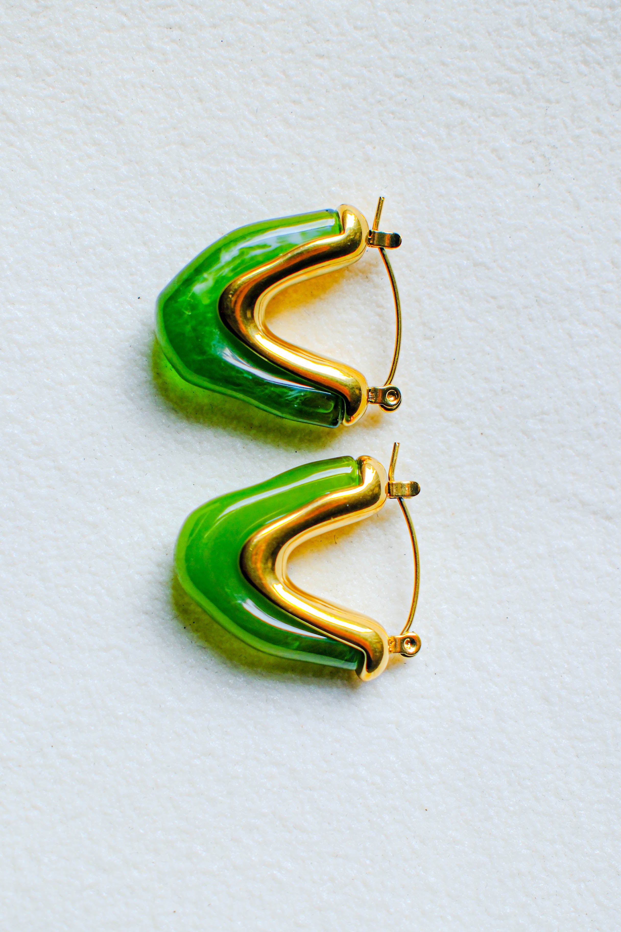 Green Earring