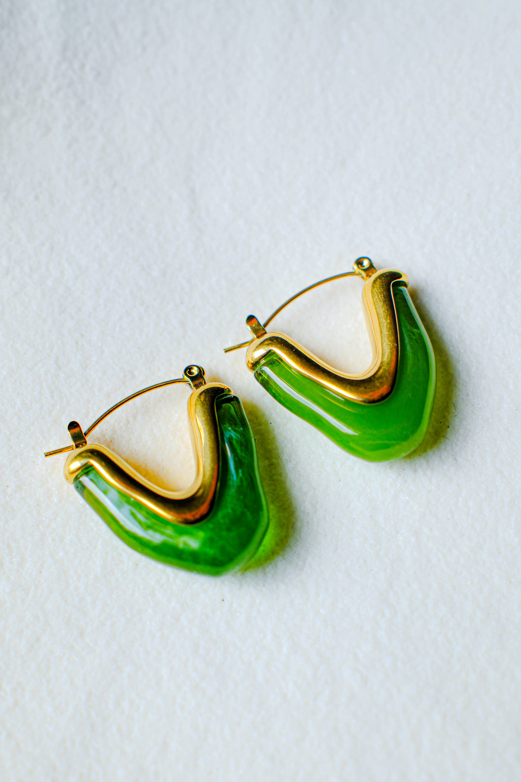 Green Earring