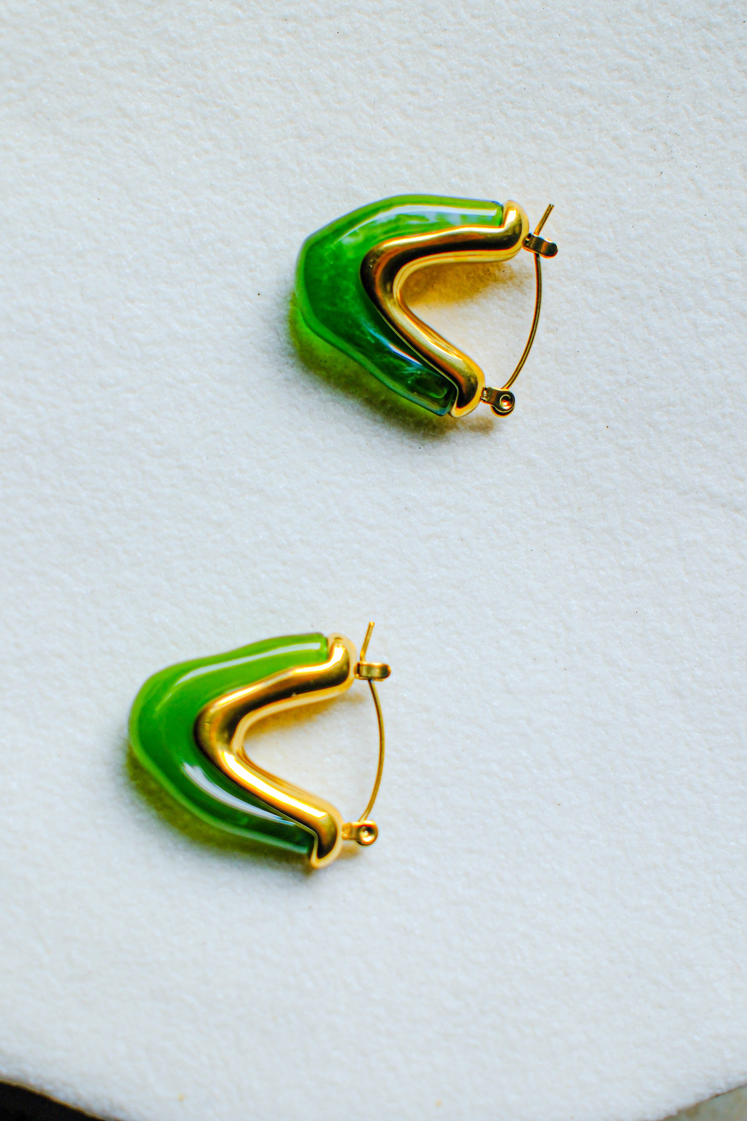 Green Earring