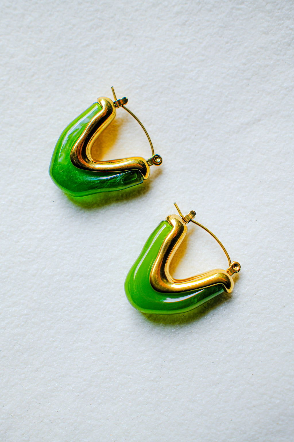Green Earring
