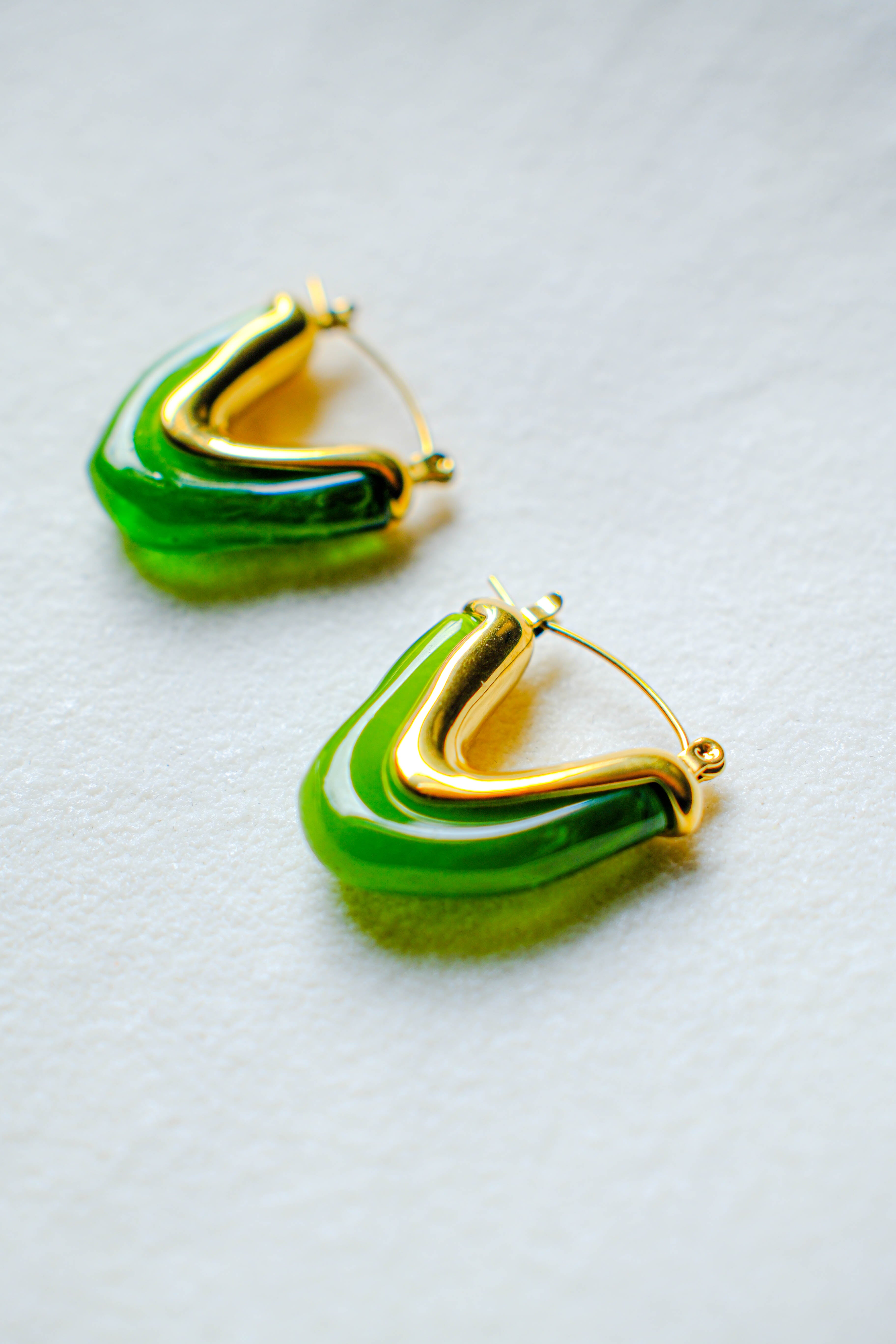 Green Earring